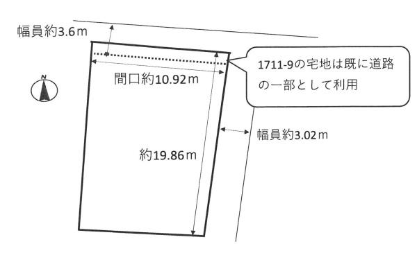 岐阜市鏡島の売土地