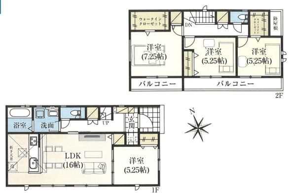 丹羽郡扶桑町大字高雄字天道の新築一戸建
