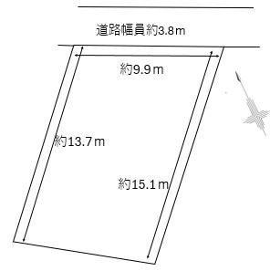 丹羽郡扶桑町大字斎藤字北山の売土地