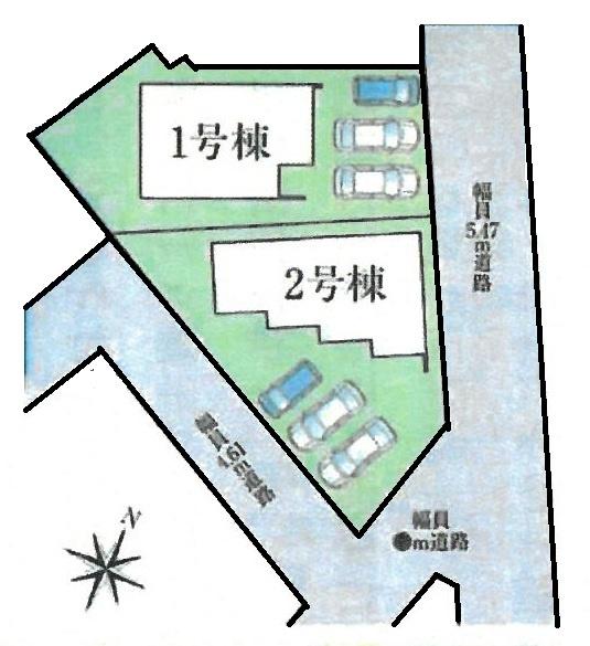 扶桑町　柏森寺裏　新築戸建　1号棟