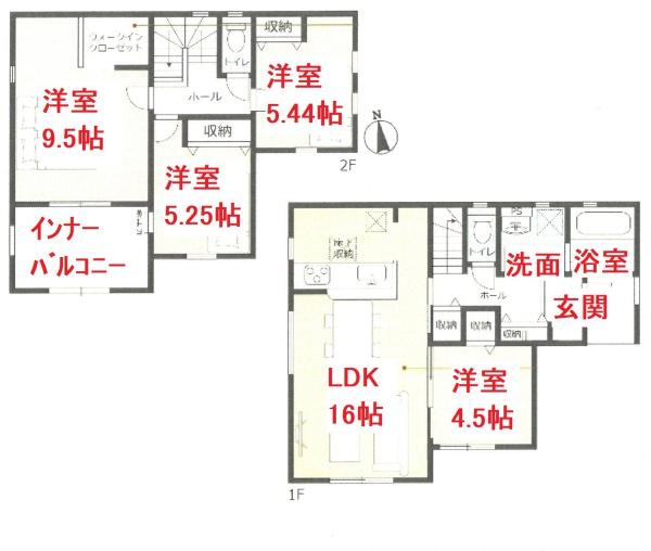 丹羽郡大口町河北２丁目の新築一戸建