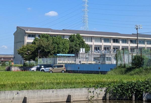 犬山市字二本木の土地(犬山市立東部中学校)
