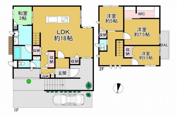 和泉市はつが野６丁目の中古一戸建て