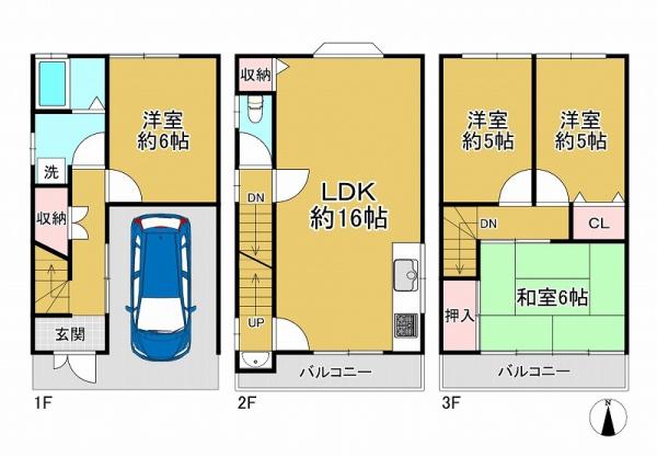 東大阪市日下町６丁目の中古一戸建