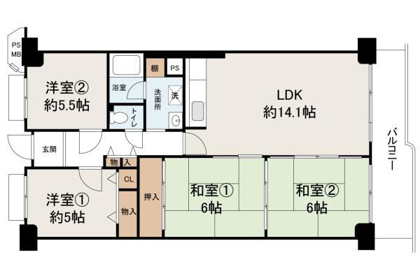 ファミリープラザ泉北光明池A棟