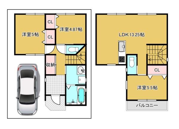 泉大津市東助松町３丁目の新築一戸建