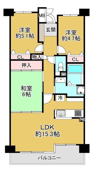 グランコート泉大津Ⅱウイングプラザ1番館