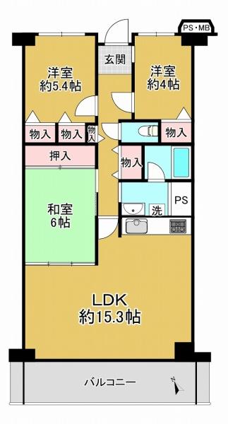 岸和田コーポラス弐号棟