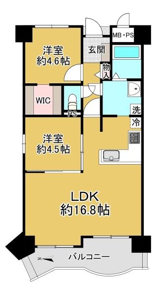 和泉鶴山台アーバンコンフォート(間取り)