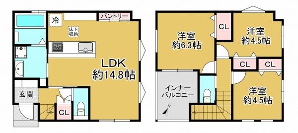 和泉市芦部町の新築一戸建