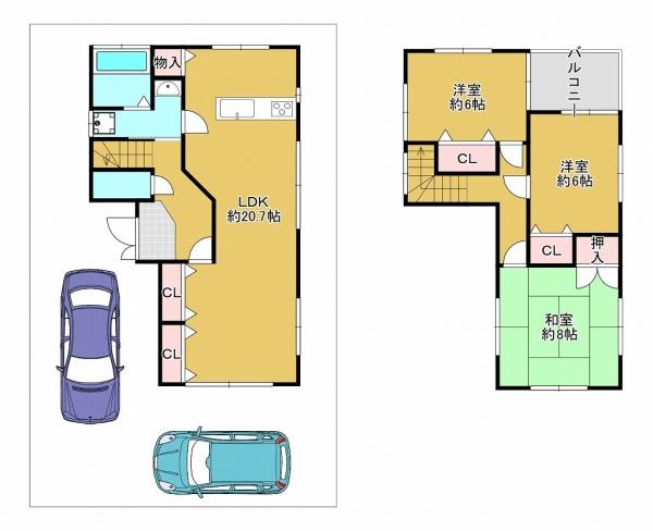 泉大津市板原町４丁目の中古一戸建