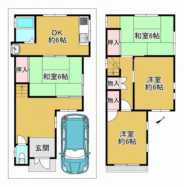 高石市加茂２丁目の中古一戸建