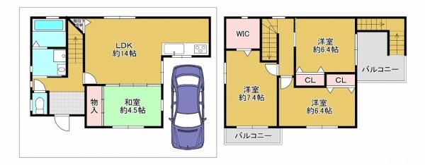泉大津市高津町の中古一戸建