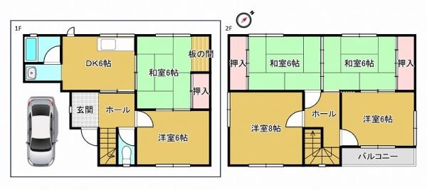 泉大津市東雲町の中古一戸建