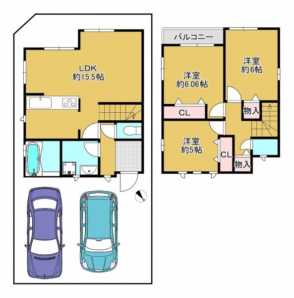 高石市高師浜２丁目の新築一戸建