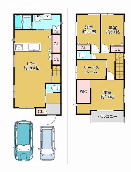 高石市千代田４丁目の新築一戸建