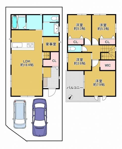 高石市千代田４丁目の新築一戸建