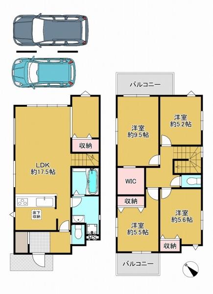 高石市綾園２丁目の新築一戸建