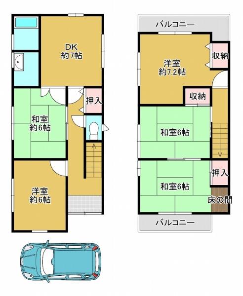 高石市西取石７丁目の中古一戸建