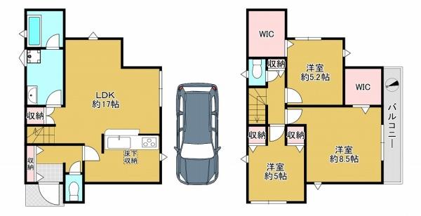 高石市綾園６丁目の新築一戸建
