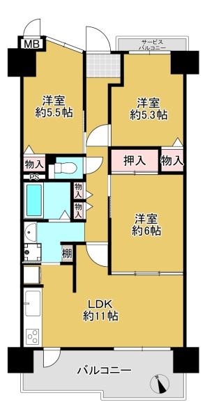 マイシティ泉北Ｂ棟