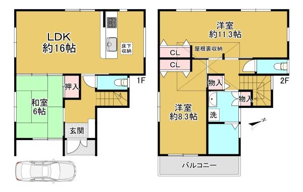 岸和田市今木町の中古一戸建て
