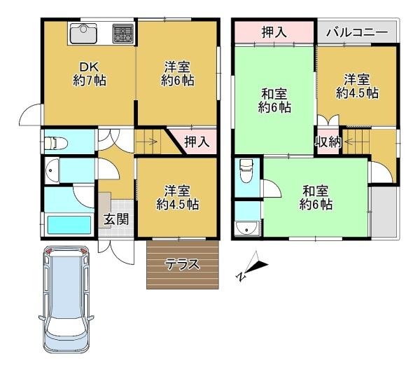 高石市羽衣２丁目の中古一戸建て