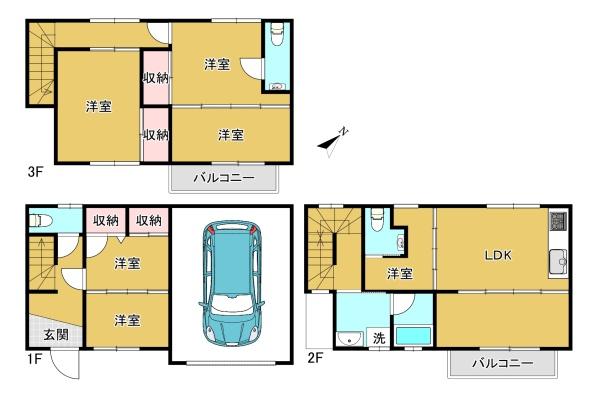 和泉市一条院町の中古一戸建て
