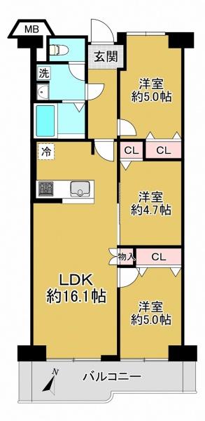 ファミリープラザ泉北光明池C棟