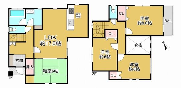 泉大津市虫取町２丁目の中古一戸建て
