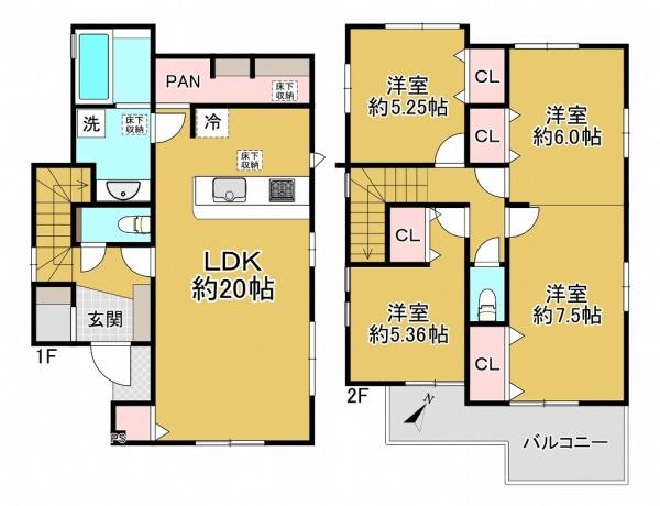 高石市東羽衣６丁目の新築一戸建