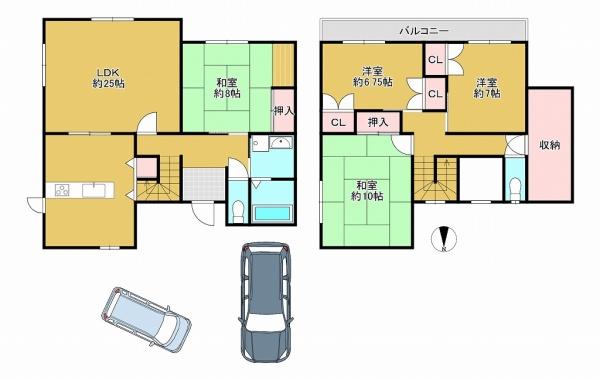 堺市南区庭代台４丁の中古一戸建て
