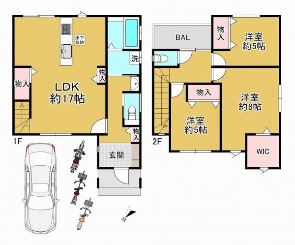 泉大津市豊中町２丁目の中古一戸建て
