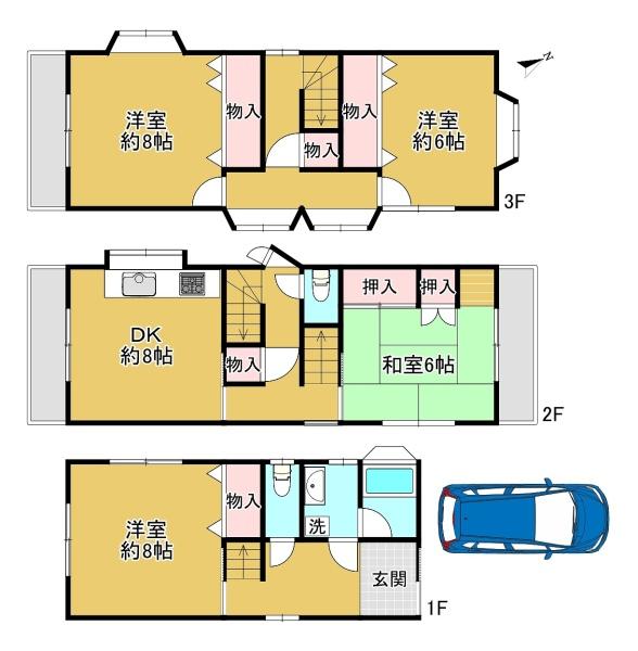 高石市羽衣４丁目の中古一戸建