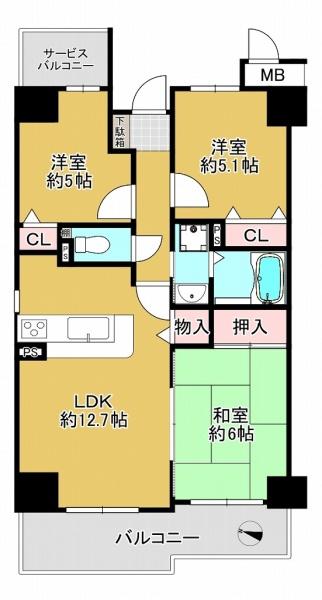 ダイアパレス鶴山台