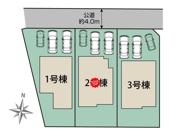 ブルーミングガーデン／菊池郡菊陽町津久礼4期／3号棟