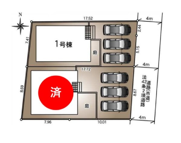 クレイドルガーデン／南区野田第２／１号棟