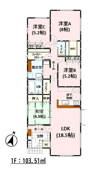 よかタウン／東区戸島３丁目２期／３号棟