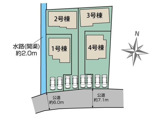 ブルーミングガーデン/南区八幡11丁目/全4棟/4号棟