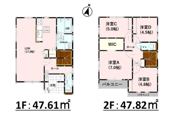 よかタウン／合志市幾久富５期／２号棟