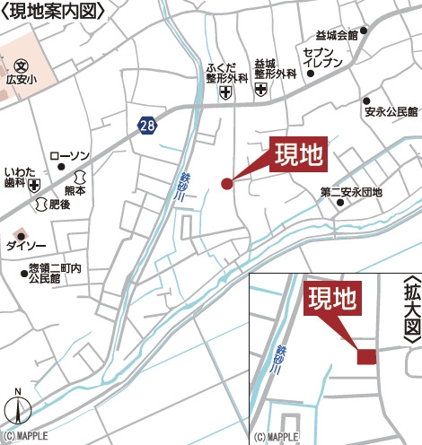 クレイドルガーデン／益城町馬水第２／２号棟