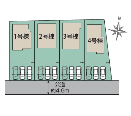 ブルーミングガーデン／東区戸島５丁目／２号棟
