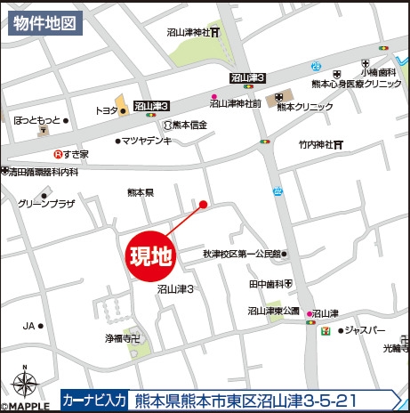 ハートフルタウン／東区沼山津3丁目／A号棟