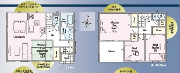 クレイドルガーデン／北区麻生田第５／１号棟