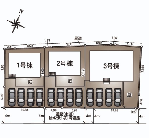 クレイドルガーデン／西区花園第８／２号棟