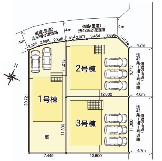 クレイドルガーデン／南区土河原町第３／１号棟