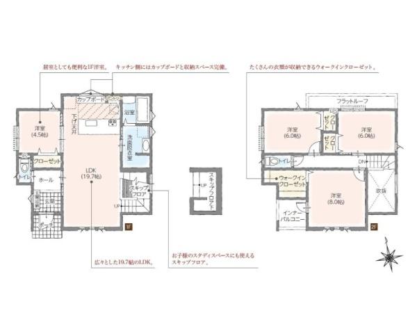 富士宮市黒田274ー7付近　タマタウン3号地　新築戸建住宅