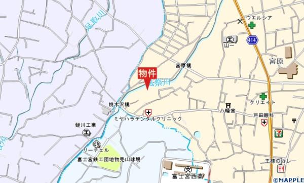 富士宮市宮原172-7付近　分譲3号地