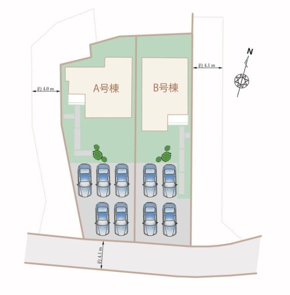 富士市富士岡191付近ハートフルタウンA棟