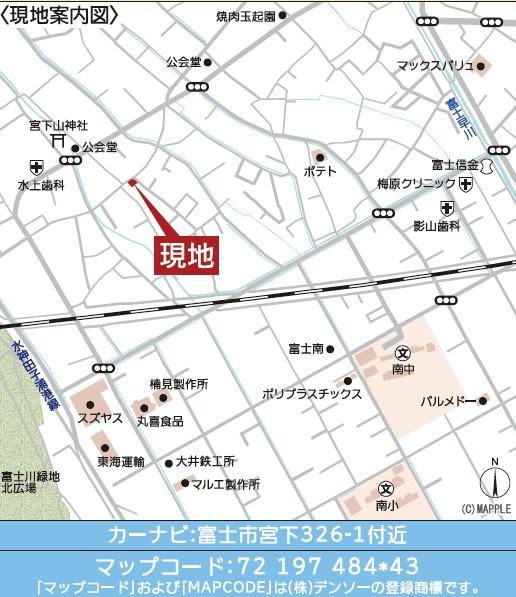 富士市宮下326-1付近クレイドルガーデン第4